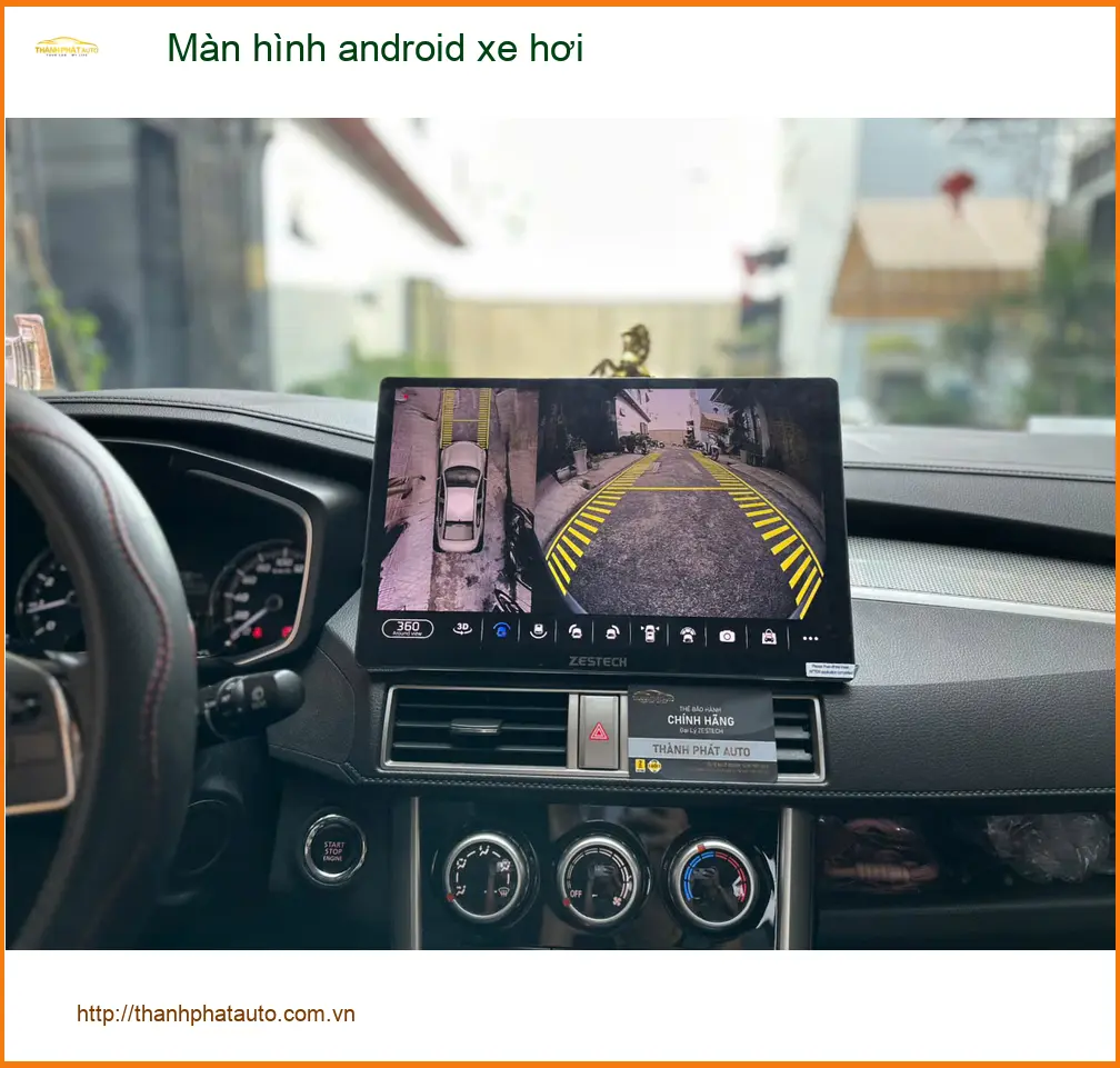 Anh Khải lắp màn hình Android cho Hyundai Kona ở Quận Tân Bình ảnh thực tế 3