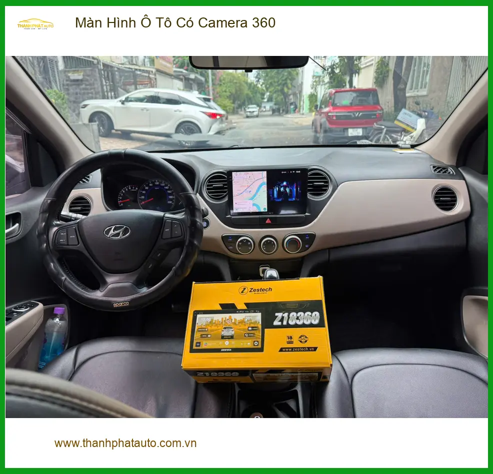 Anh Hưng nâng cấp màn hình ô tô 360 cho Kia Seltos ở Thủ Đức