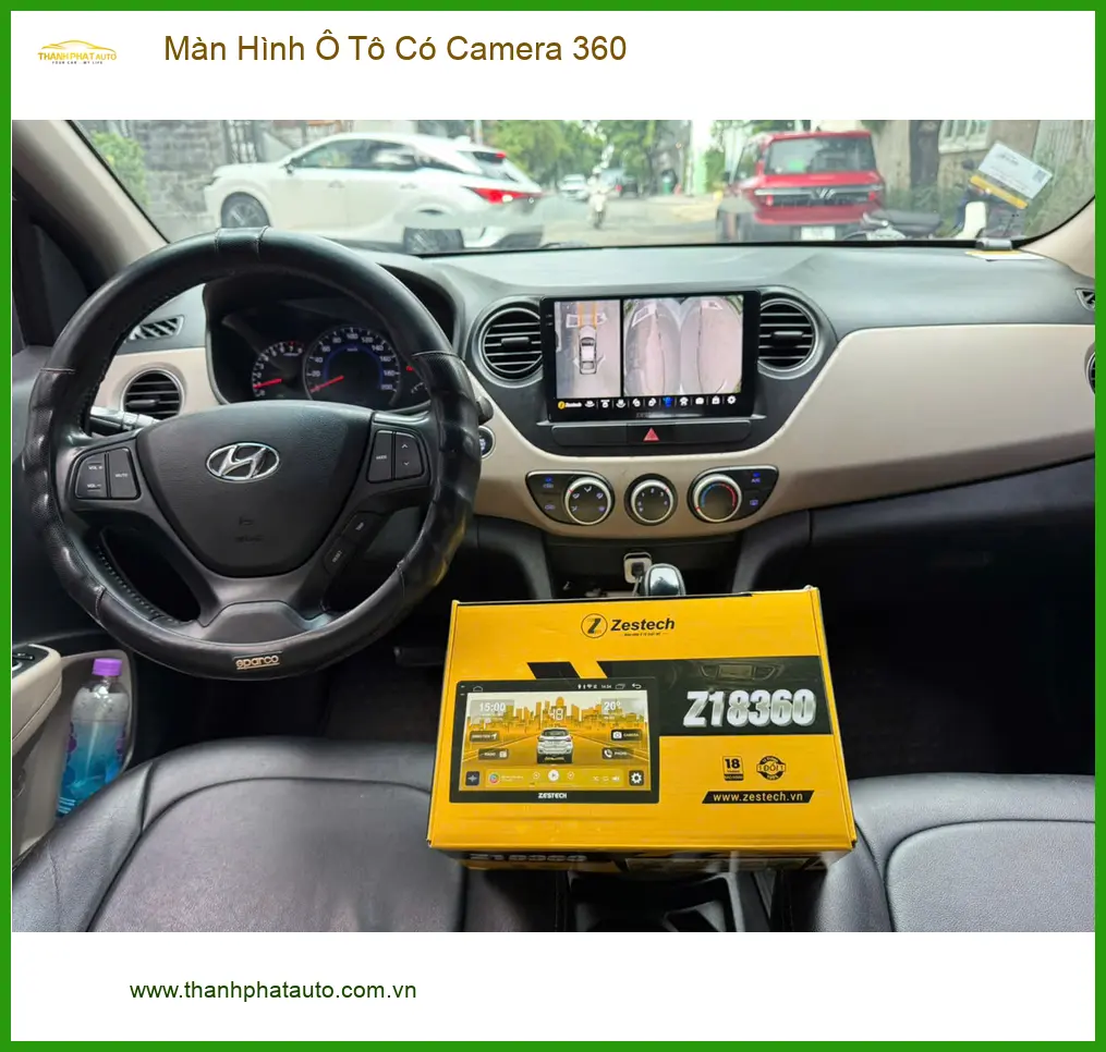 Anh Hưng nâng cấp màn hình ô tô 360 cho Kia Seltos ở Thủ Đức ảnh thực tế 3