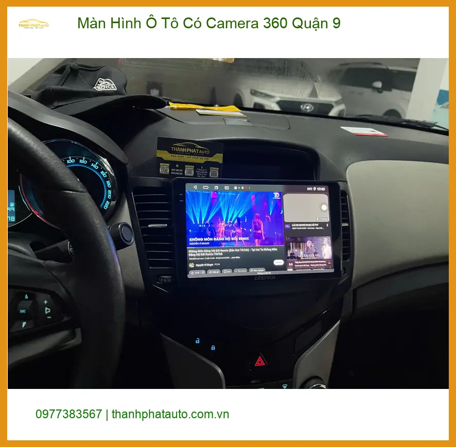 Anh Minh lắp Màn Hình Ô Tô Có Camera 360 cho Hyundai Accent ở Quận 9 ảnh thực tế 2
