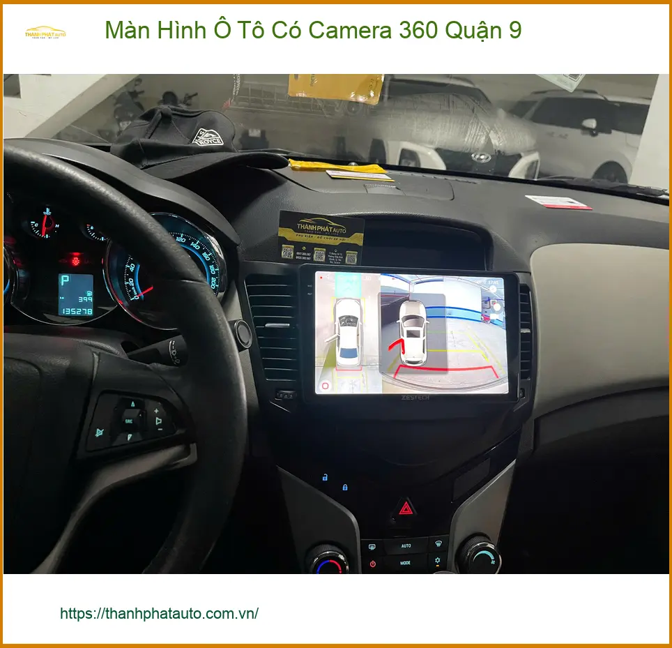Anh Minh lắp Màn Hình Ô Tô Có Camera 360 cho Hyundai Accent ở Quận 9 ảnh thực tế 4