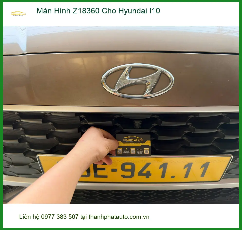 Anh Hưng lắp Màn Hình Z18360 cho Hyundai I10 tại Quận 9 muốn nâng cao trải nghiệm lái ảnh thực tế 4