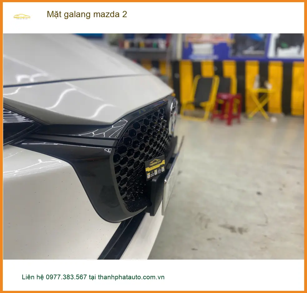 Anh Dũng thay Mặt galang Mazda 2 tại Quận Tân Phú để xe trông mới mẻ hơn ảnh thực tế 3