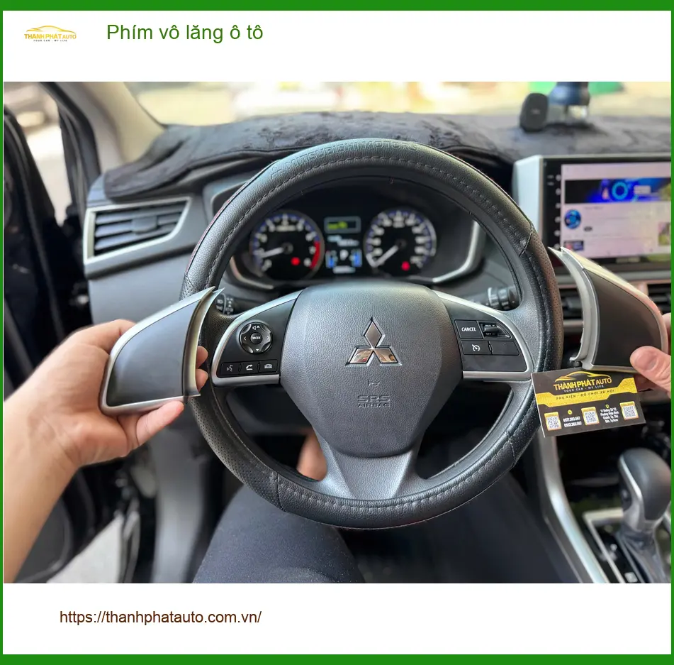 Anh Duy lắp phím vô lăng ô tô Hyundai Accent để tiện điều khiển nhạc tại Hóc Môn ảnh thực tế 4