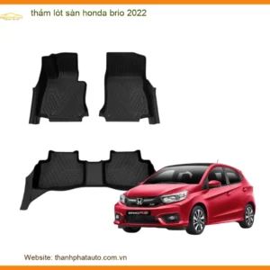 Thảm Lót Sàn Honda Brio 2022 - Trung Tâm Gắn Chính Hãng TPHCM