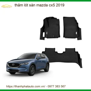 Thảm Lót Sàn Cao Cấp Mazda CX5 2019 - Địa Chỉ Lắp Đặt Uy Tín TPHCM