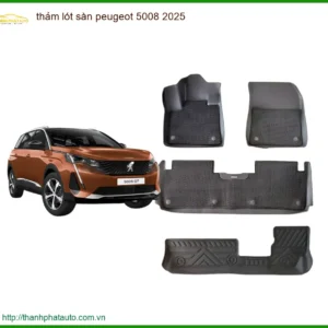 Thảm Lót Sàn Peugeot 5008 2025 - Trung Tâm Lắp Đặt Uy Tín TPHCM