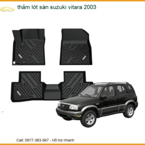 Thảm Lót Sàn Suzuki Vitara 2003 - Địa Chỉ Lắp Đặt Uy Tín TPHCM