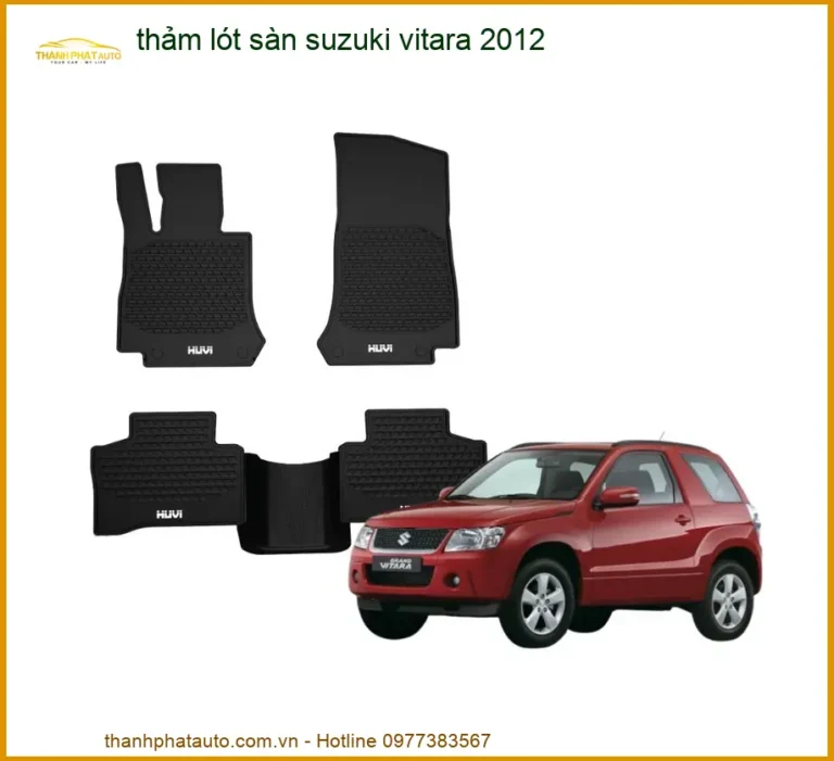 Thảm Lót Sàn 5D 6D Chống Nước Suzuki Vitara 2012 - Địa Chỉ Lắp Đặt Uy Tín TPHCM