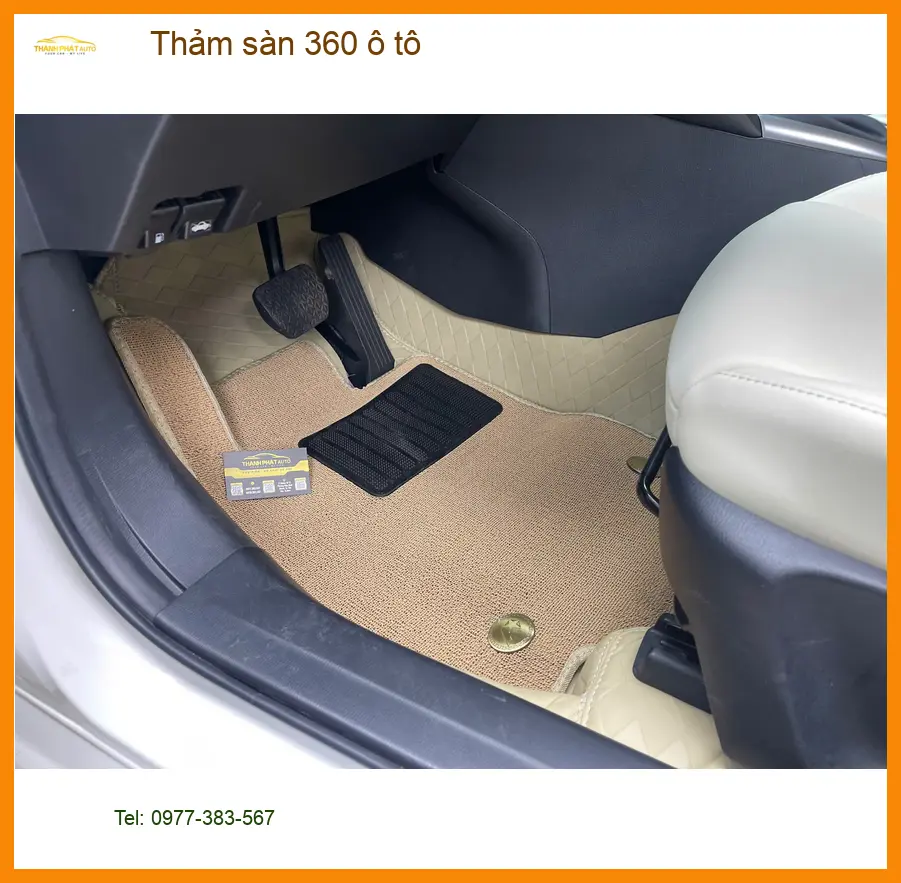 Anh Duy lắp thảm sàn 360 ô tô Creta ở Củ Chi, nội thất luôn sạch đẹp. ảnh thực tế 4