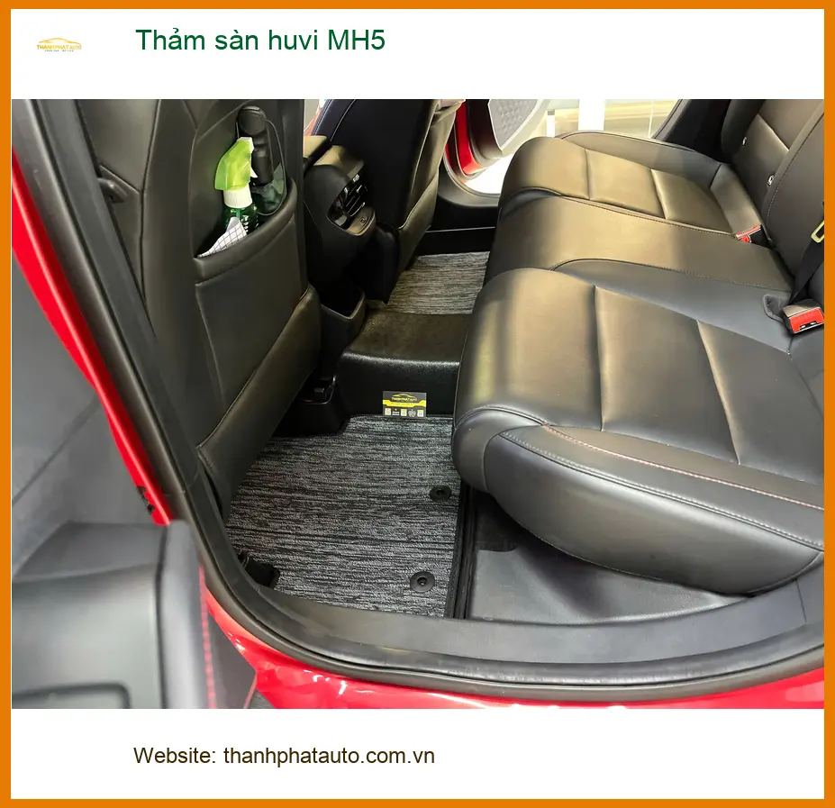 Chị Thảo lắp thảm sàn huvi MH5 cho Mazda CX-5 tại Quận Tân Phú ảnh thực tế 3