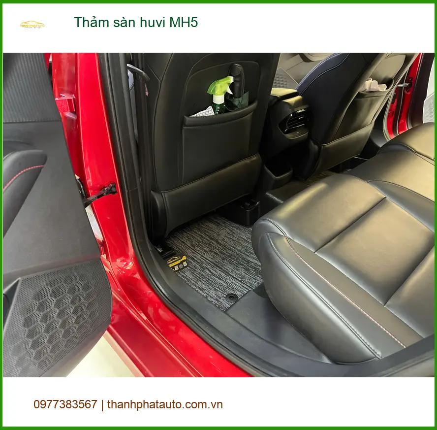 Chị Thảo lắp thảm sàn huvi MH5 cho Mazda CX-5 tại Quận Tân Phú ảnh thực tế 4