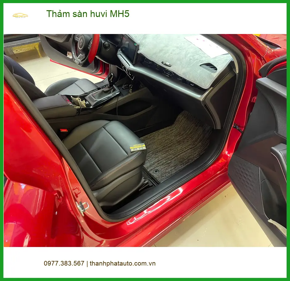 Chị Thảo lắp thảm sàn huvi MH5 cho Mazda CX-5 tại Quận Tân Phú ảnh thực tế 5