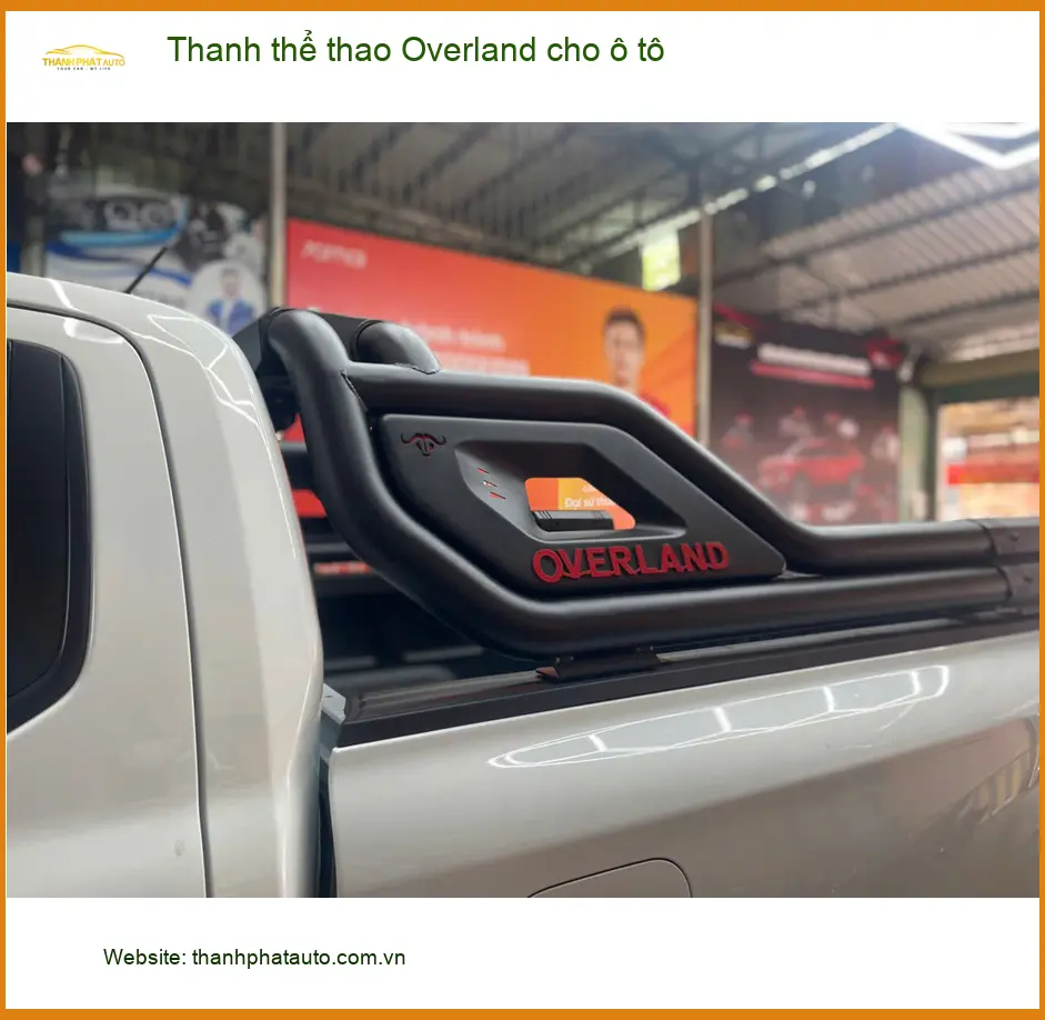 Anh Bảo gắn thanh thể thao Overland cho Mitsubishi Pajero Sport tại Quận 5 để tăng vẻ hầm hố