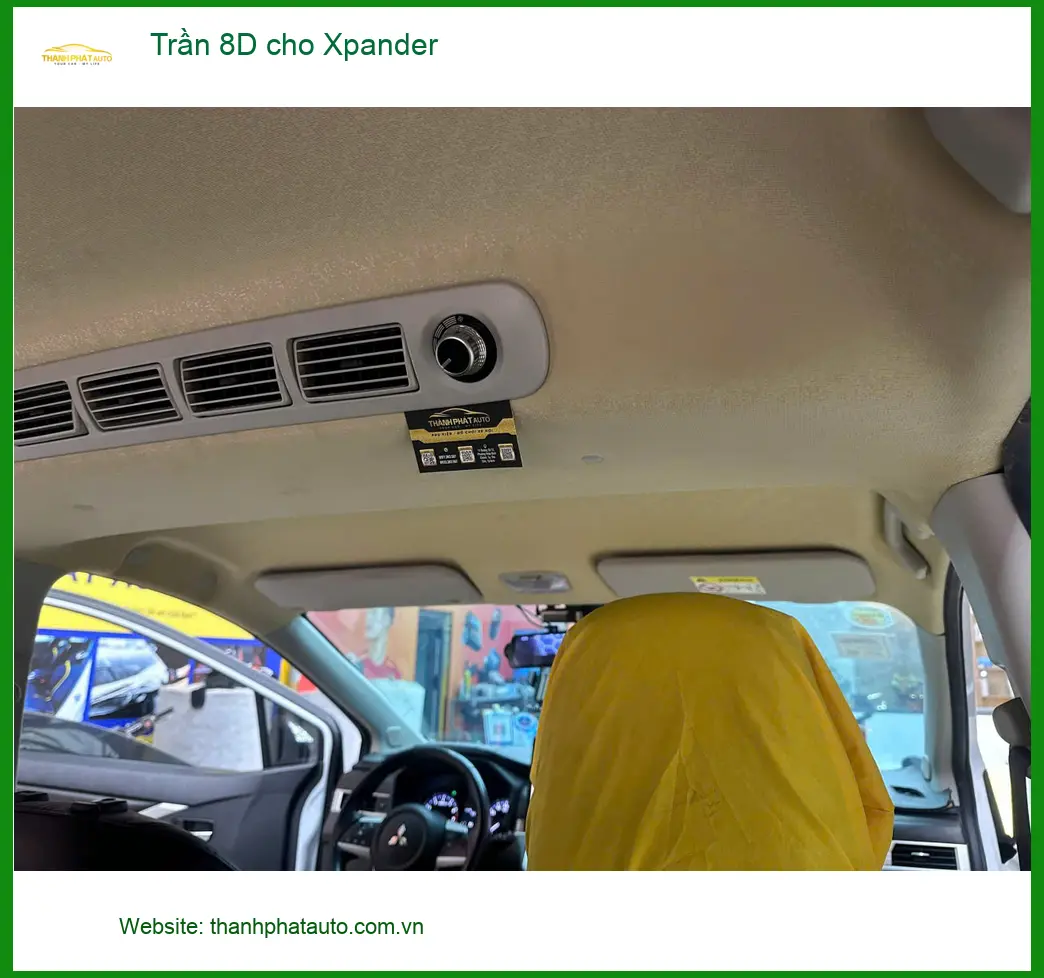 Lắp Trần 8D cho Xpander Quận 1 uy tín, giá tốt tại Thành Phát Auto ảnh thực tế 3