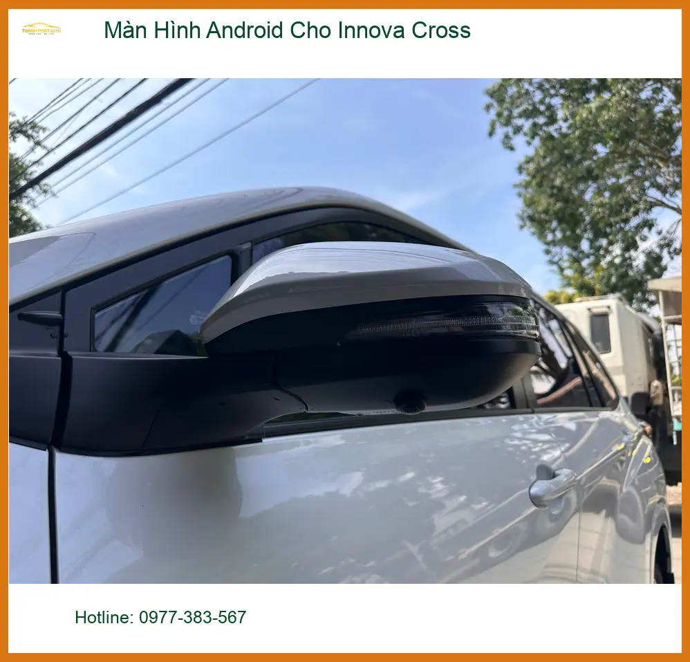 Anh Minh lắp màn hình Android cho Innova Cross tại Quận 9 để nâng tầm giải trí ảnh thực tế 3